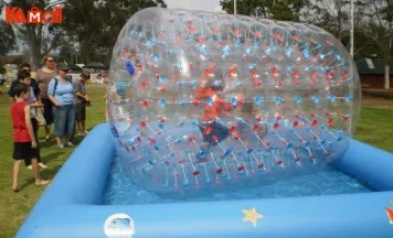 zorb bubble ball is a surprise